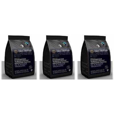 (3 PACK) - Equal Exchange - Org F/T Yirgacheffe Grd Coffee | 227g | 3 PACK BUNDLE