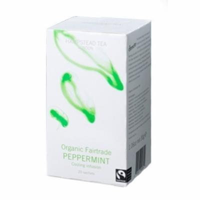 (12 PACK) - Hampstead Tea - Peppermint Tea | 20 Bag | 12 PACK BUNDLE