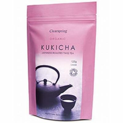 (10 PACK) - Clearspring - Organic Kukicha Twig Tea | 125g | 10 PACK BUNDLE