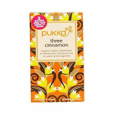 (12 PACK) - Pukka Three Cinnamon| 20 Bags |12 PACK - SUPER SAVER - SAVE MONEY