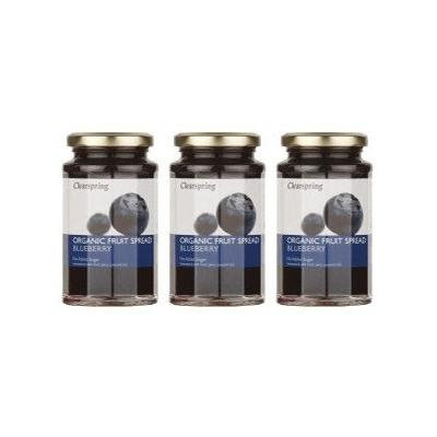 (3 PACK) - Clearspring - Org Fruit Spread Blueberry | 290g | 3 PACK BUNDLE