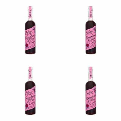 (4 PACK) - Belvoir Raspberry & Rose Cordial | 500ml | 4 PACK - SUPER SAVER - SAVE MONEY