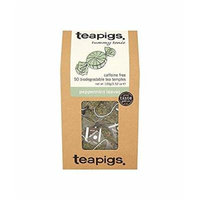(6 PACK) - Teapigs Peppermint Leaf Tea Temples| 50 Bags |6 PACK - SUPER SAVER - SAVE MONEY