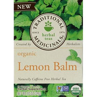 Traditional Medicinals Organic Herbal Tea Lemon Balm -- 16 Tea Bags by Traditional Medicinals