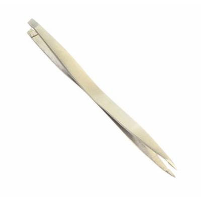 Trim Two-sided Tweezers. Slant Tip & Point Tip Tweezer. 1 Pc. by Trim