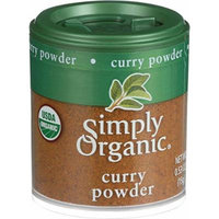 Simply Organic Curry Powder - Organic - .53 oz - Case of 6 - 95%+ Organic - Gluten Free - Dairy Free - Yeast Free - Wheat Free - Vegan