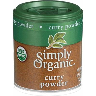 Simply Organic Curry Powder - Organic - .53 oz - Case of 6 - 95%+ Organic - Gluten Free - Dairy Free - Yeast Free - Wheat Free - Vegan