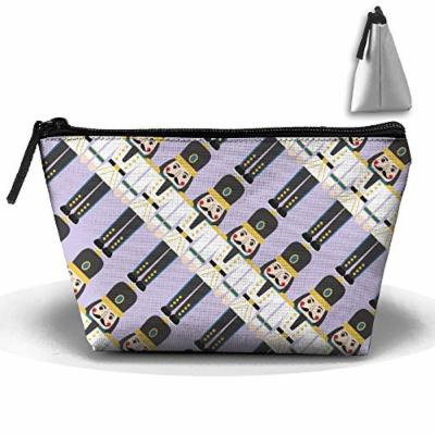 Toiletry Bag Ballet Nutcracker Trapezoid Cosmetic Bag Accessory Case Durable Handle