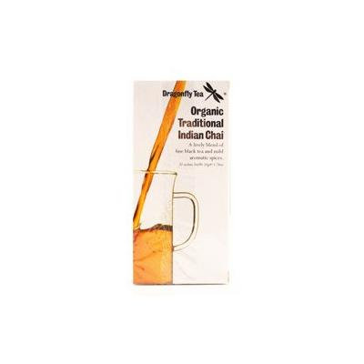 (6 PACK) - Dragonfly Tea - Organic Indian Spice Chai | 20 sachet | 6 PACK BUNDLE