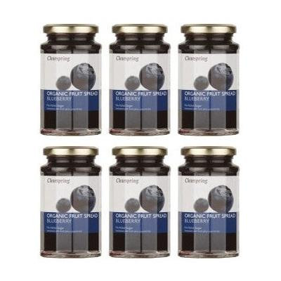 (6 PACK) - Clearspring - Org Fruit Spread Blueberry | 290g | 6 PACK BUNDLE