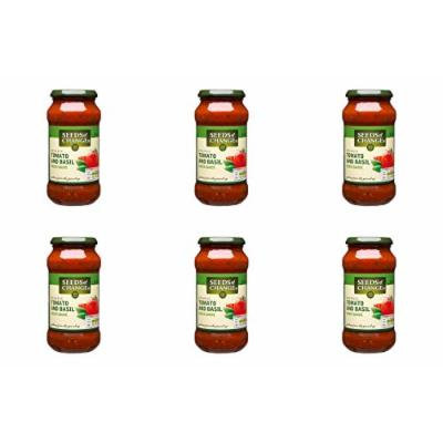 (6 PACK) - Seeds/Ch Tomato & Basil Pasta Sauce| 500 g |6 PACK - SUPER SAVER - SAVE MONEY