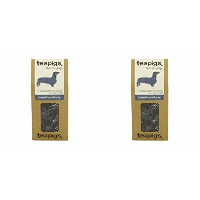 (2 PACK) - Teapigs Darjeeling Earl Grey Tea| 15 Bags |2 PACK - SUPER SAVER - SAVE MONEY