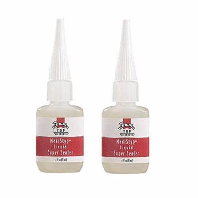 MediStyp Liquid Bandage Super Sealer Heal Dog Grooming Pet Injuries .5 Oz Bottle(Two Bottles)