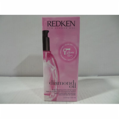 Redken Diamond Oil Glow Dry 100 ml / 3.4 oz-PACK OF 4