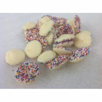 Asher's Nonpareils Gourmet White Chocolate Candy nonpareil 1 pound