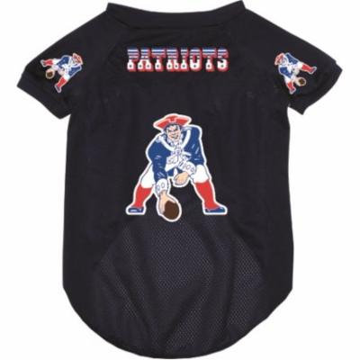 New England Patriots Dog Pet Mesh Throwback Jersey MEDIUM