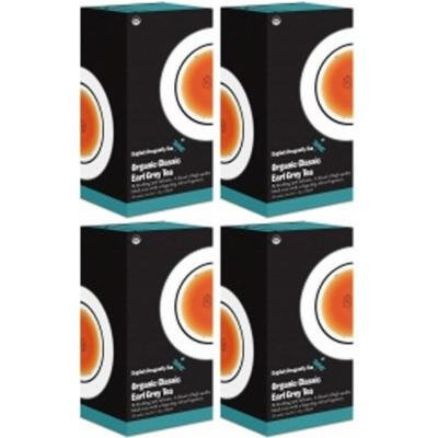 (4 PACK) - Dragonfly Tea - Organic Classic Earl Grey | 20 sachet | 4 PACK BUNDLE