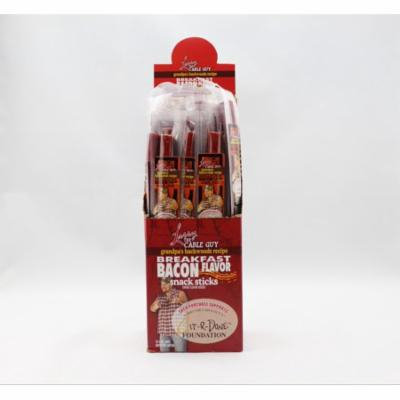 Larry the Cable Guy Smoked Breakfast Bacon Sticks 1oz, 24ct