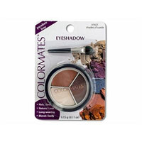 Colormates Shades of Suede Eye Shadow Compact - Pack of 32