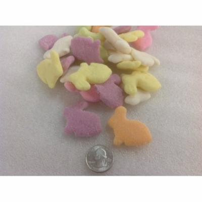 Sunrise Gummi Sugared Rabbits Bunnies 2 pounds gummy sanded Easter Candy