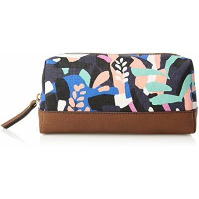 Fossil Bailey Small Cosmetic Case, Black Floral