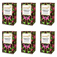 (6 PACK) - Pukka Peppermint & Licorice Tea| 20 Bags |6 PACK - SUPER SAVER - SAVE MONEY