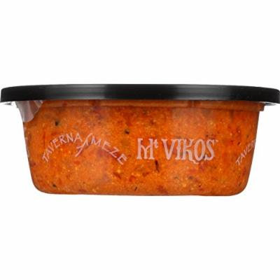 Mt Vikos Spread - Taverna Meze - Red Pepper and Feta - 7.7 oz - case of 6 - Vegan