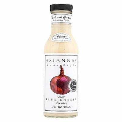 Brianna's Salad Dressing - Creamy Blue Cheese - Case of 6 - 12 Fl oz.