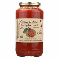 Cucina Antica Tomato Basil Cooking Sauce - Case of 12 - 32 FL oz.