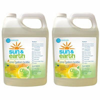Natural Concentrated Liquid Dish Soap - Unscented - Non-Toxic, Plant-Based, Hypoallergenic - 128 Ounce Bulk Refill Bottle (Pack of 2)