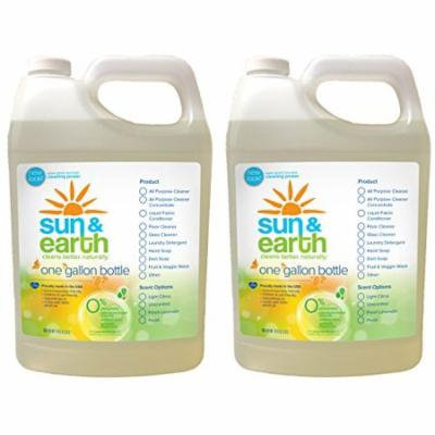 Natural Concentrated Liquid Dish Soap - Unscented - Non-Toxic, Plant-Based, Hypoallergenic - 128 Ounce Bulk Refill Bottle (Pack of 2)