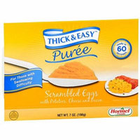 Hormel Thick & Easy Puree Scrambled Eggs with Cheese & Bacon7.0 oz. x 7 packs (pack of 4)