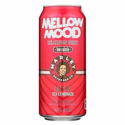 Marley's Mellow Mood Raspberry Tea Lemonade - Case of 12 - 15.5 Fl oz.