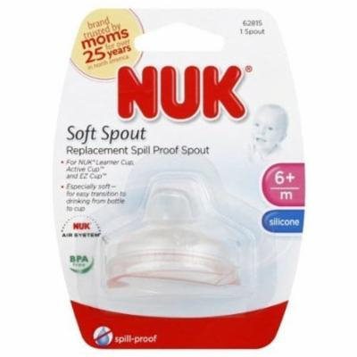 Nuk Replacement Silicone Soft Spout - 12 Count