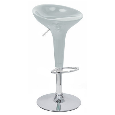 Vandue Corporation Alpha Adjustable Height Swivel Bar Stool (Set of 2)