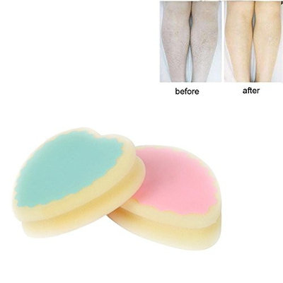 FTXJ Magic Hair Removal Depilation Sponge Pad Leg Arm Hair Remover