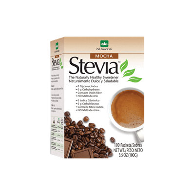 Cid Botanicals Stevia Mocha - 100 Packets
