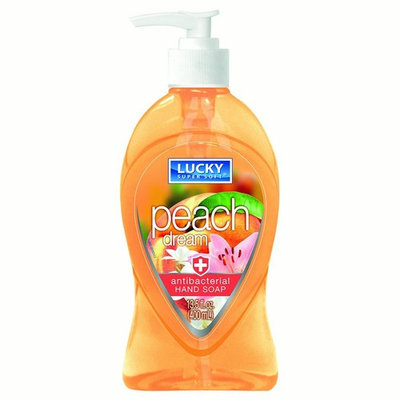 Lucky Super Soft Mermaid Liquid Soap, Anti-Bac., Peach Dream, 13.5 Oz