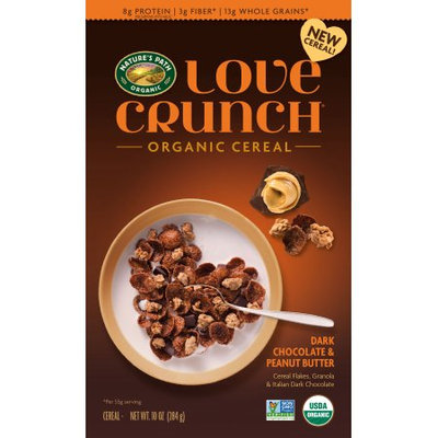 Nature's Path Love Crunch Dark Chocolate & Peanut Butter Cereal