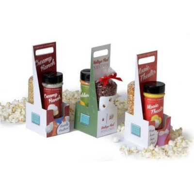 Wabash Valley Farms 77310 Dynamic Duo Popcorn Gift Set - Ranch-Tender & White