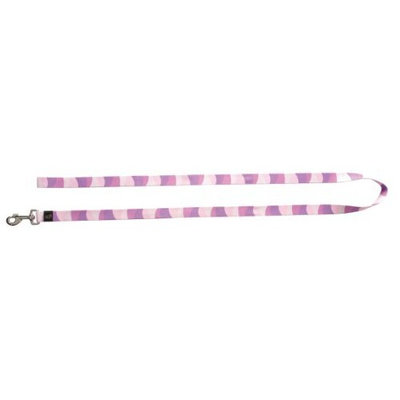 Dogit Style Wild Stripes Medium Nylon Leash, 5/8-Inch by 6-Feet, Purple