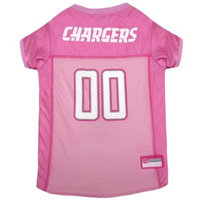 NFL Pets First Pink Pet Football Jersey - Los Angeles Chargers