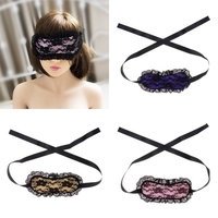 Mmrm Women Cosplay Costume Lace Eyeshade Eye Mask Blindfolded Patch Sex Toys (G