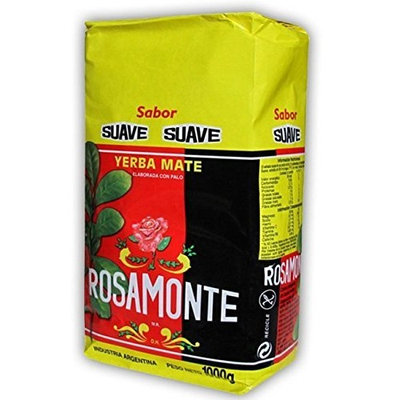 Yerba Mate Rosamonte Suave - 1 Bags of 2.2 Lbs