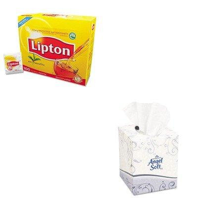 KITGEP46580BXLIP291 - Value Kit - Georgia Pacific Premium Facial Tissue (GEP46580BX) and Lipton Tea Bags (LIP291)