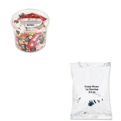 KITJAV39930404021OFX00013 - Value Kit - Distant Lands Coffee Coffee Portion Packs (JAV39930404021) and Office Snax Soft amp;amp; Chewy Mix (OFX00013)