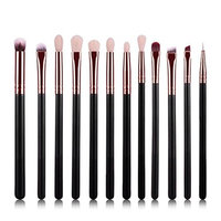 TOPBeauty 12Pcs Pro MakeUp Cosmetic Set Eyeshadow Foundation Brush blusher Tools kit