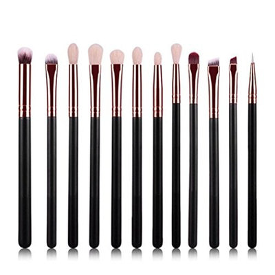 TOPBeauty 12Pcs Pro MakeUp Cosmetic Set Eyeshadow Foundation Brush blusher Tools kit