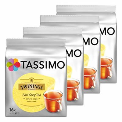 Tassimo Twinings Earl Grey Tee, 4er Pack, 4 x 16 T-Discs
