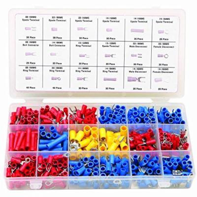 Deluxe Electrical Solderless Terminal Wire Connector Crimp Tool Assortment Kit